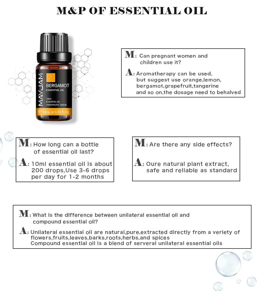Essential Oils For Humidifier Diffuser