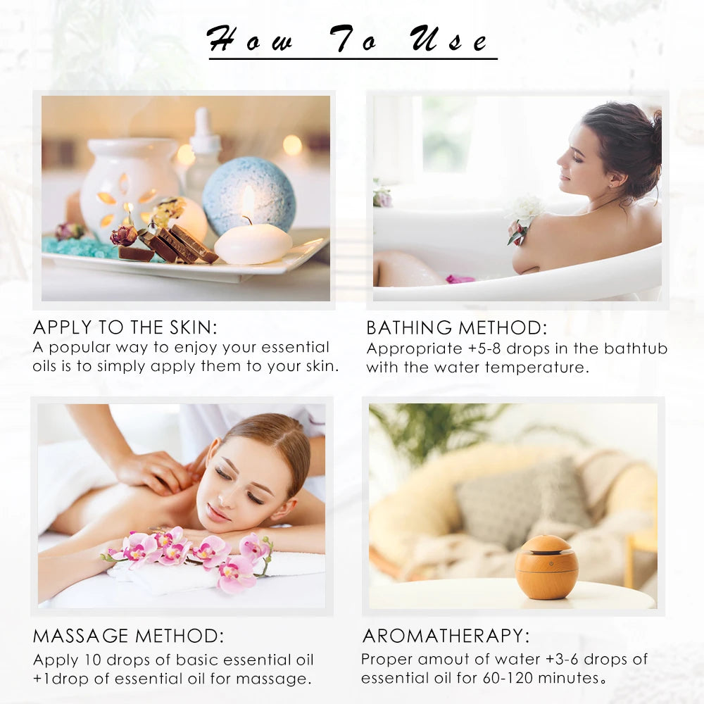 Essential Oils For Humidifier Diffuser