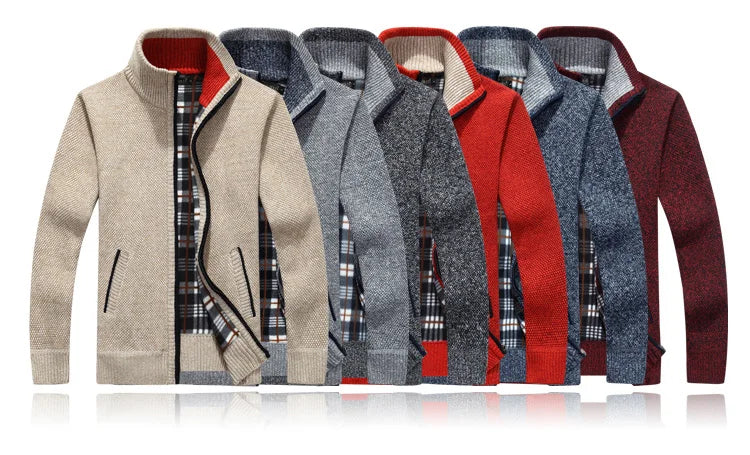 2024 Autumn Winter Men's Sweater Coat