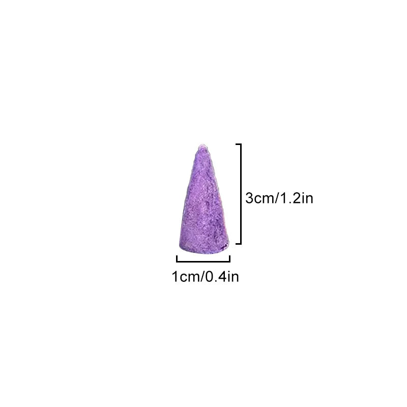 1pack Backflow Incense Cones Pack of 60 Mixed Flavor Natural Incense