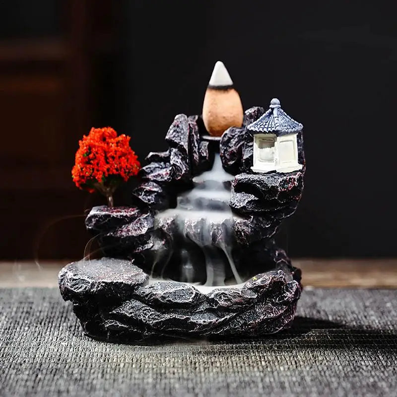 Backflow Incense Ceramic Waterfall Backflow Incense