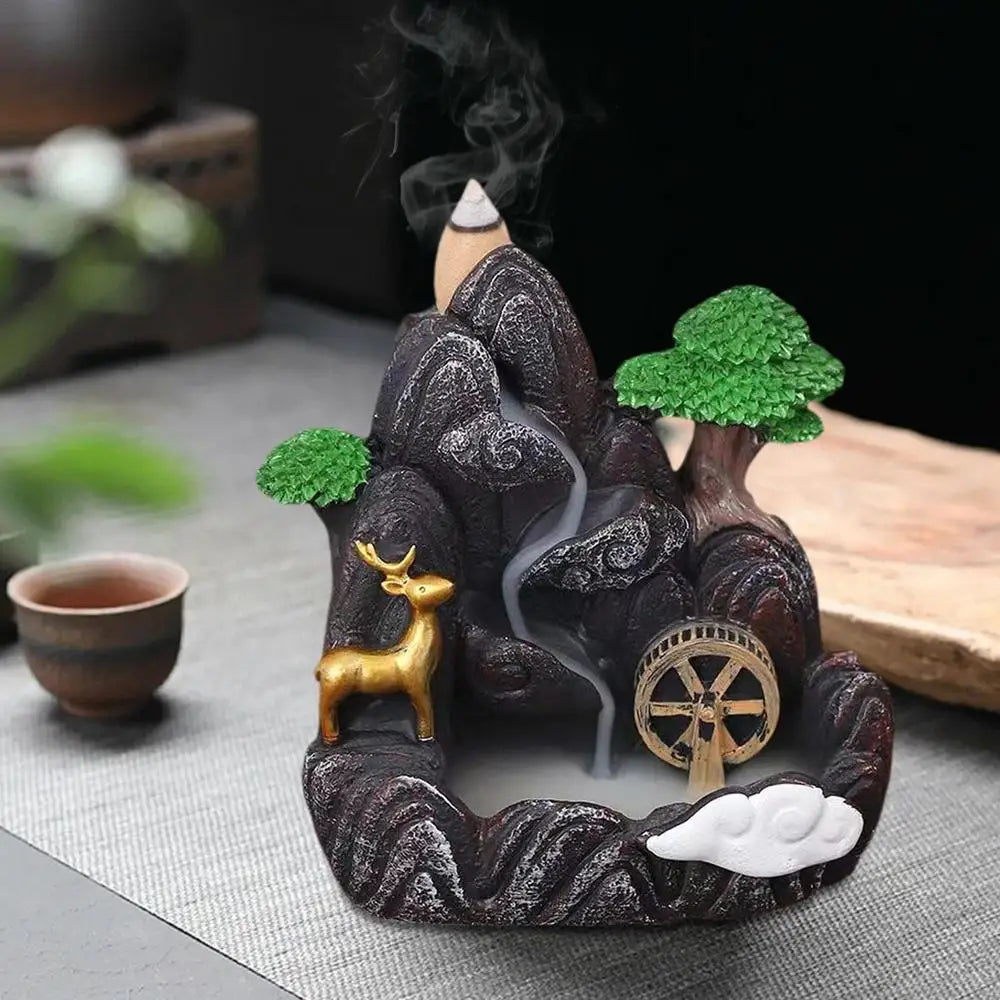 Waterfall Incense Burner