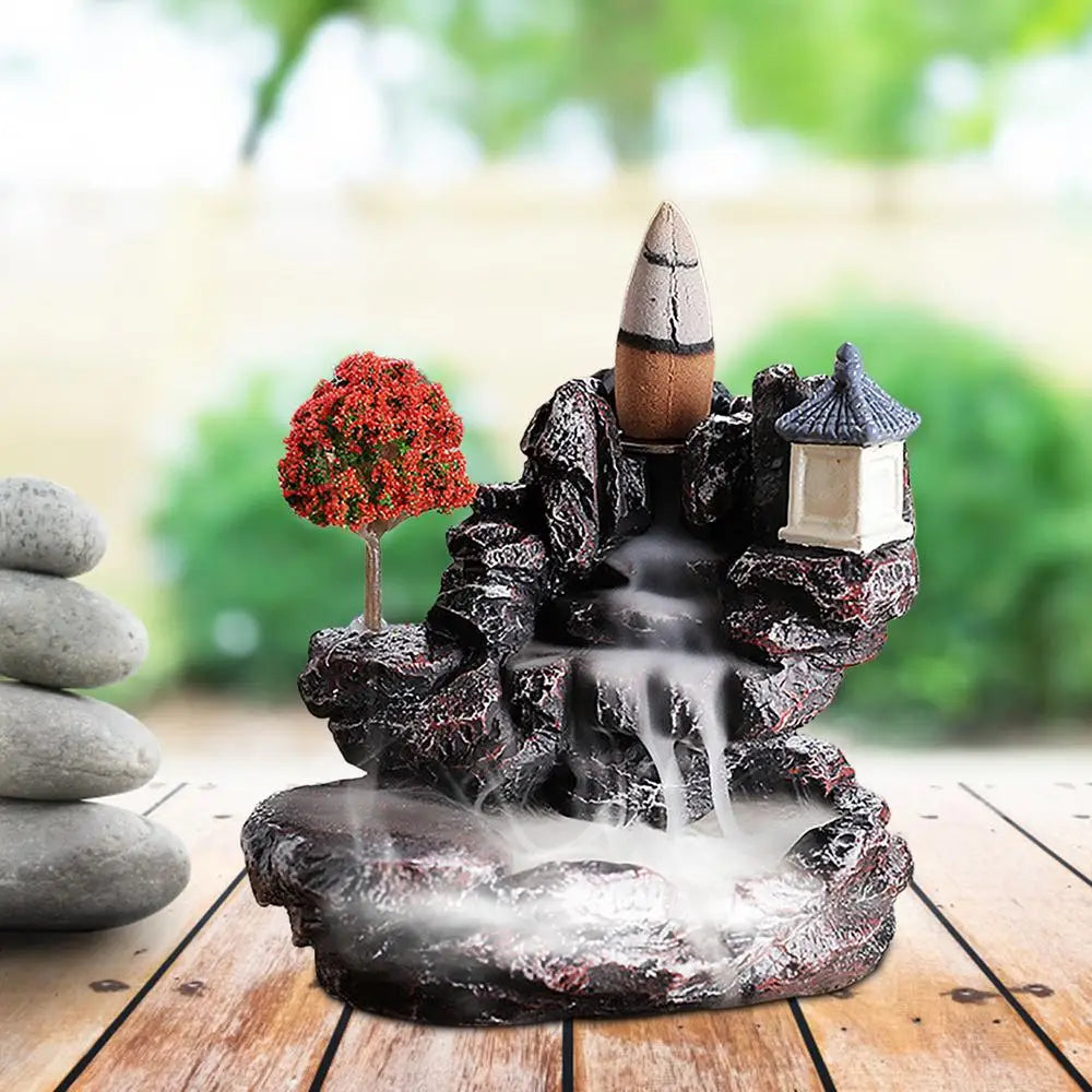 Backflow Incense Ceramic Waterfall Backflow Incense