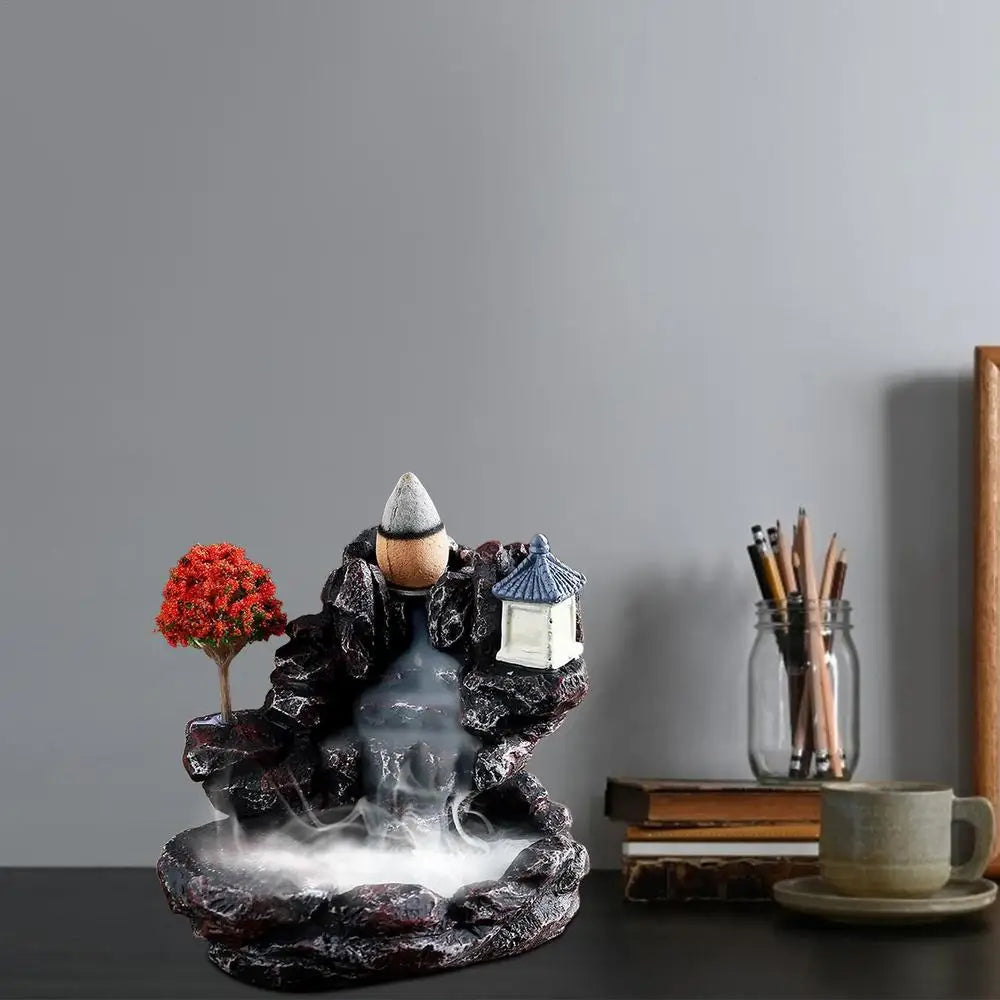 Backflow Incense Ceramic Waterfall Backflow Incense
