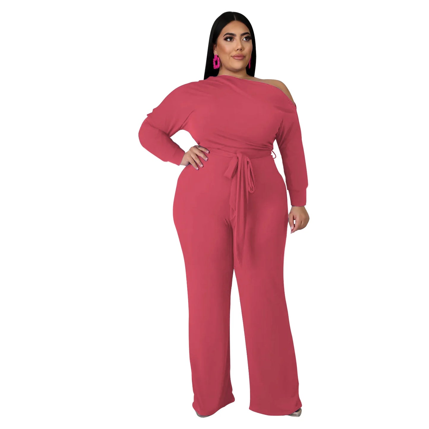 Plus Size Women Clothing Two Piece Sets