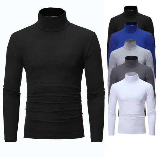 High Neck Pullover Turtleneck Sweater