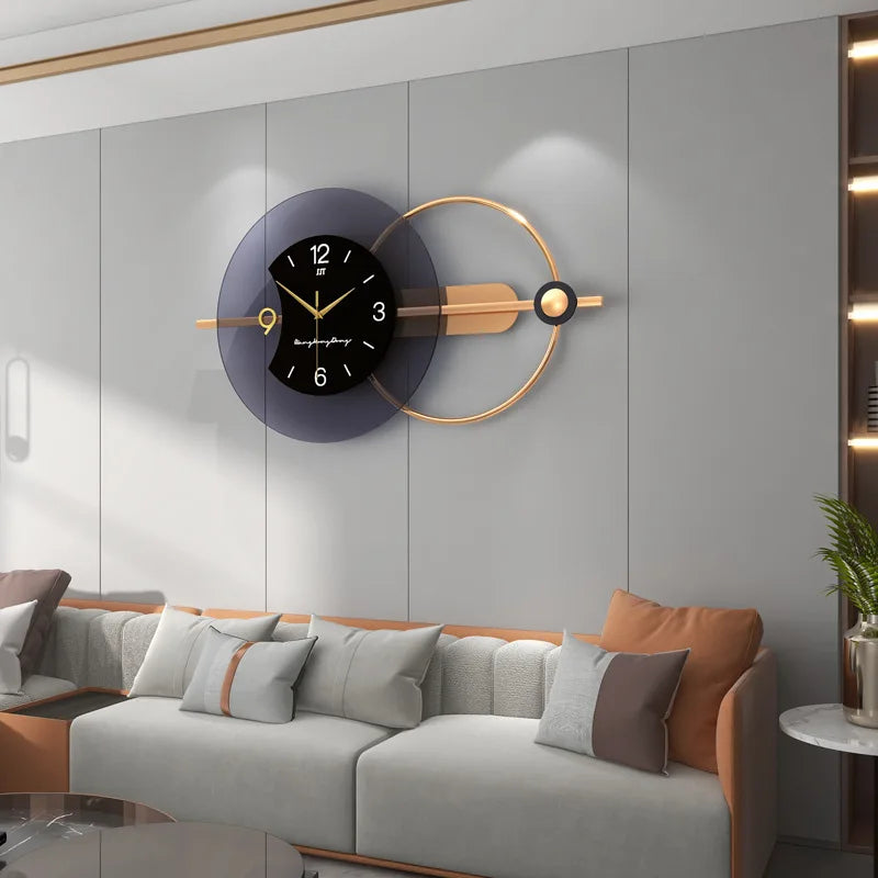 Wall Clock Double-layer Modern Design