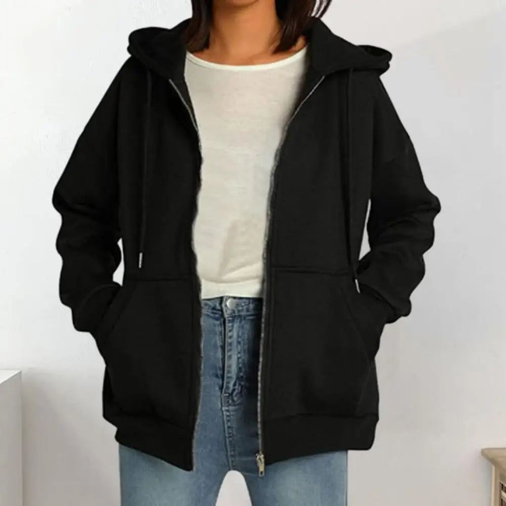 Hooded Jacket - Women Pullover Hoodie