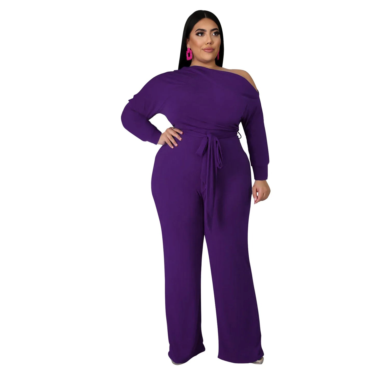 Plus Size Women Clothing Two Piece Sets