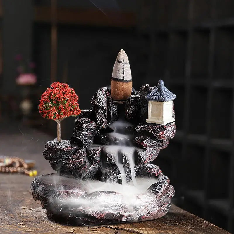 Backflow Incense Ceramic Waterfall Backflow Incense
