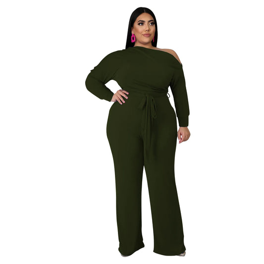 Plus Size Women Clothing Two Piece Sets