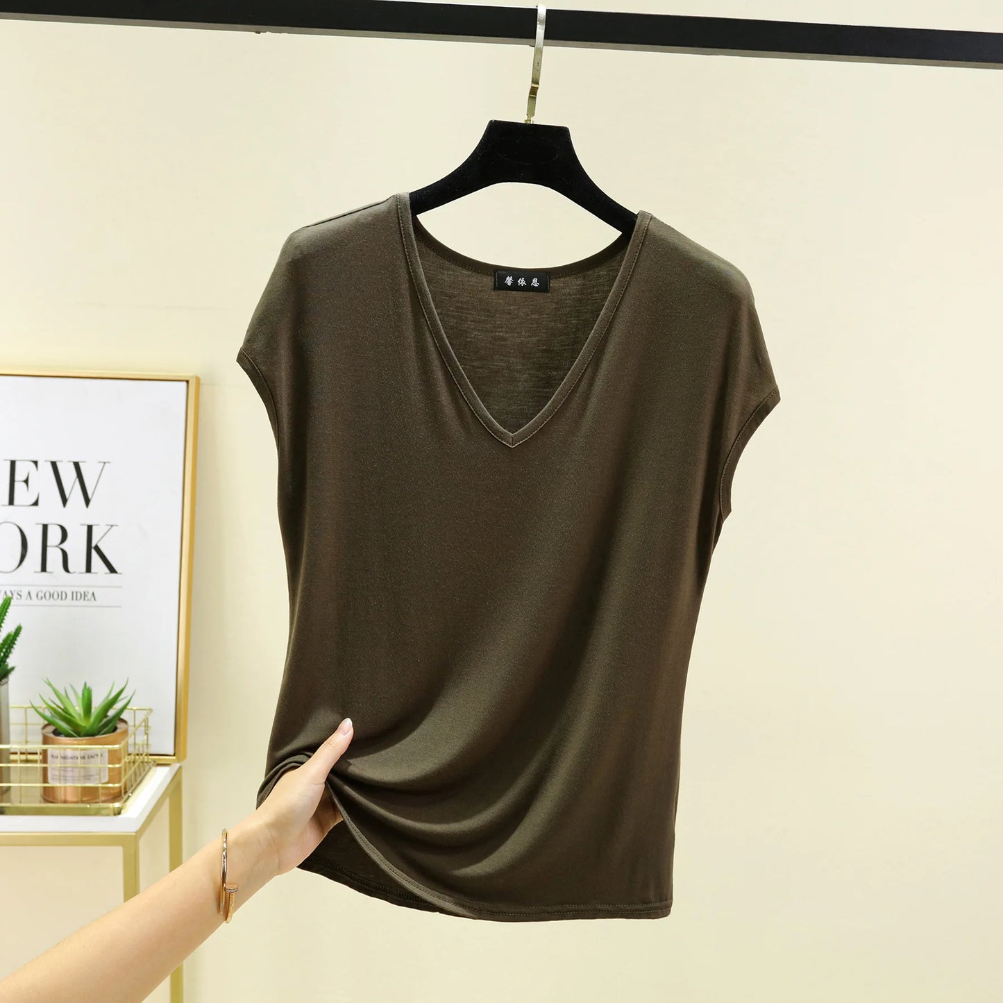 V-Neck Tank Tops