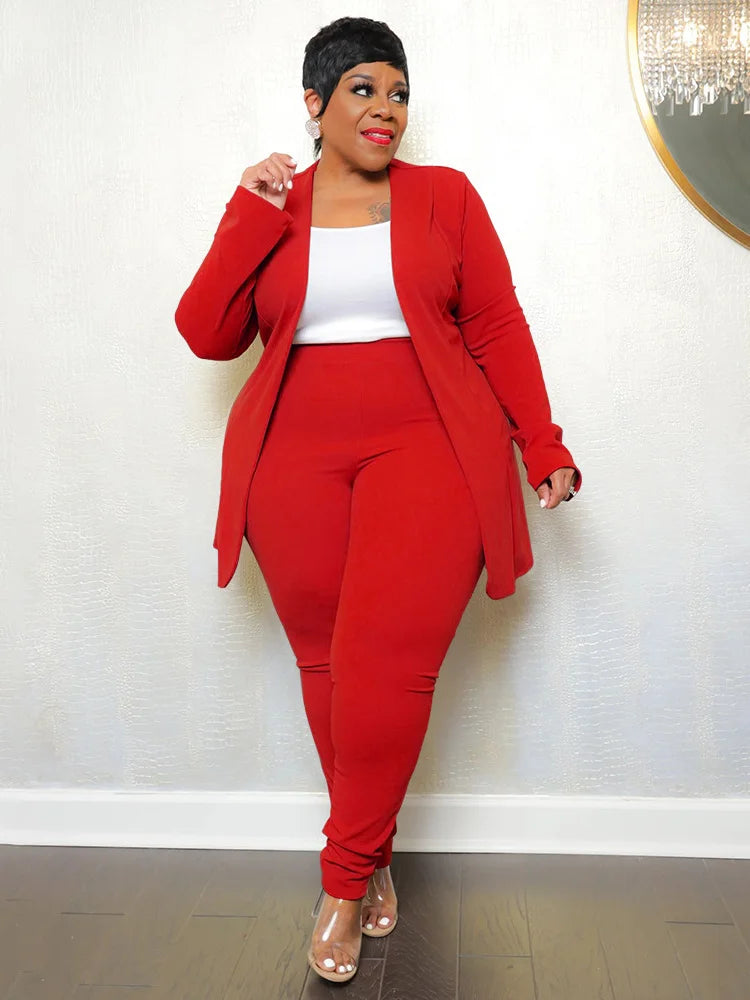 Plus Size Two Piece Outfits Women