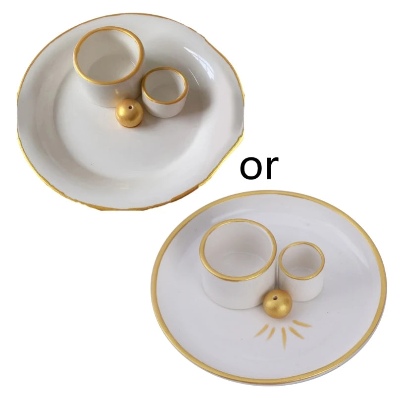 Ceramics Incenses Burners for Palo Santo Incenses Holder