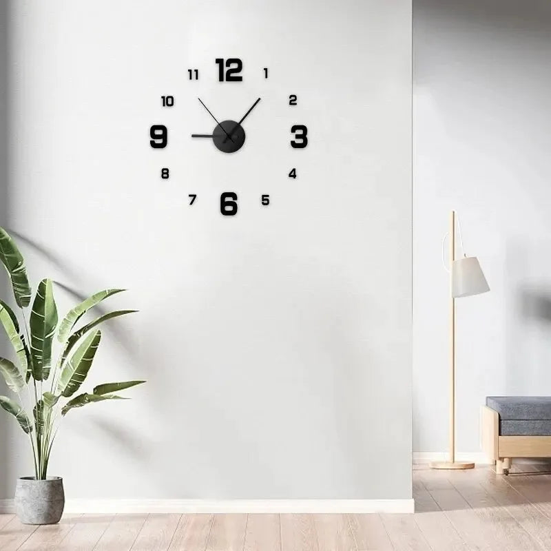 Digital Clock Wall Clock