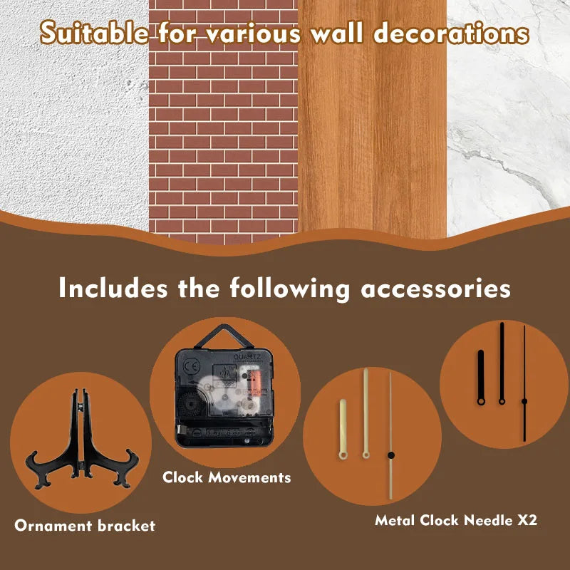 Aluminum Wall Clock/Turtle Design