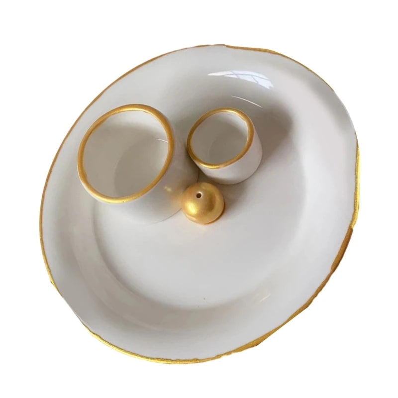 Ceramics Incenses Burners for Palo Santo Incenses Holder