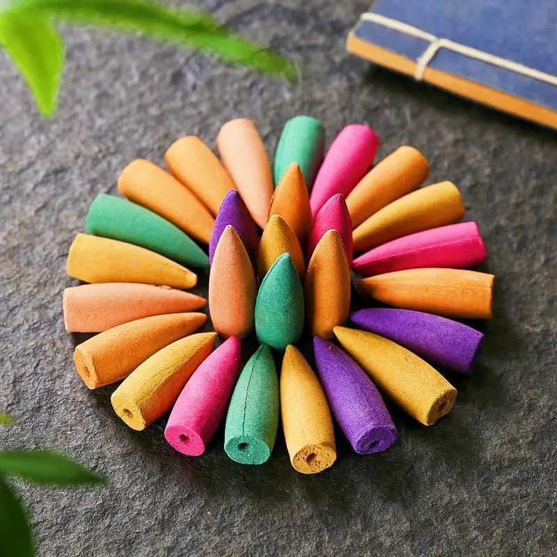 Mixed Waterfall Smoke Backflow Natural Incense Cone