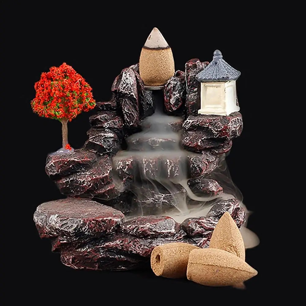 Backflow Incense Ceramic Waterfall Backflow Incense