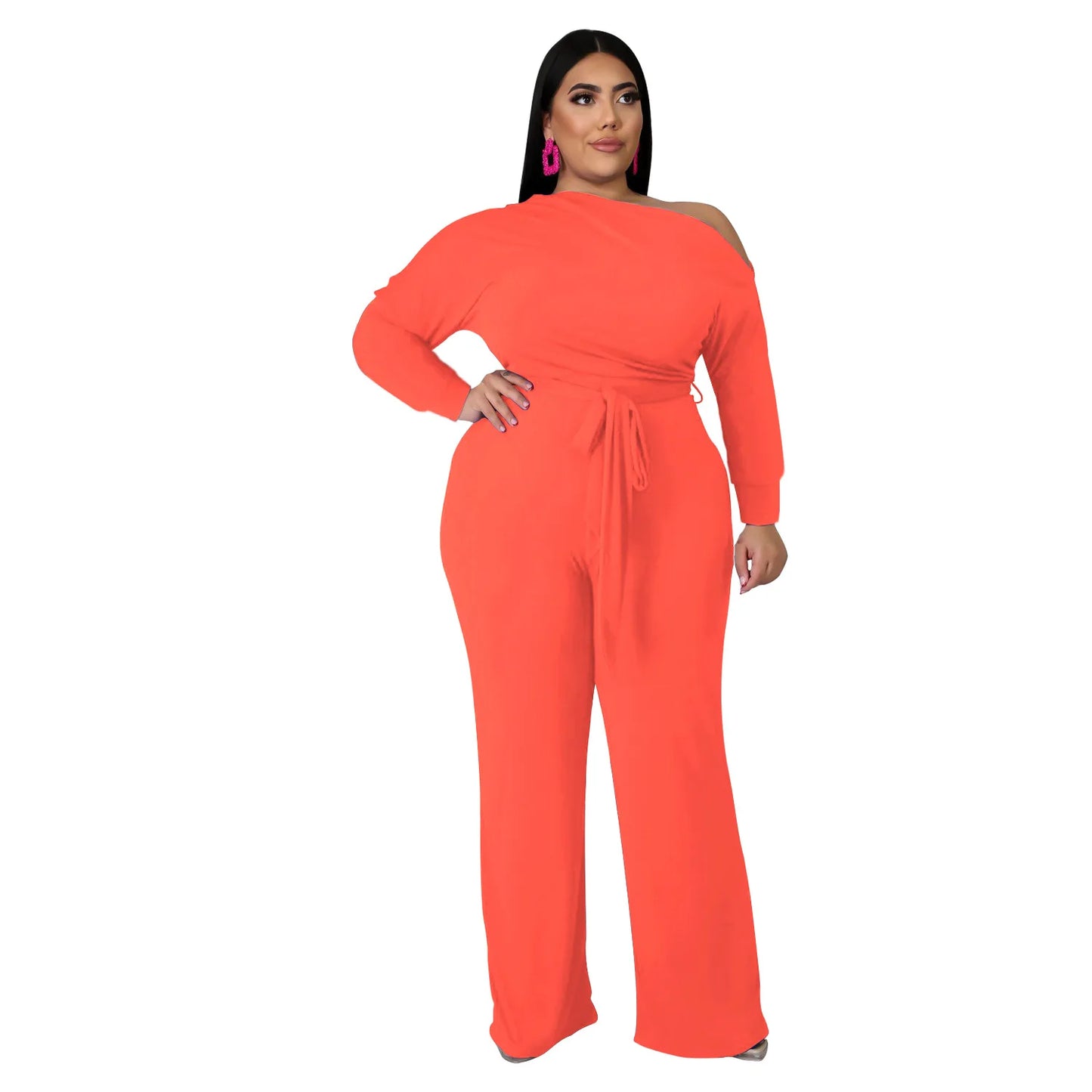 Plus Size Women Clothing Two Piece Sets