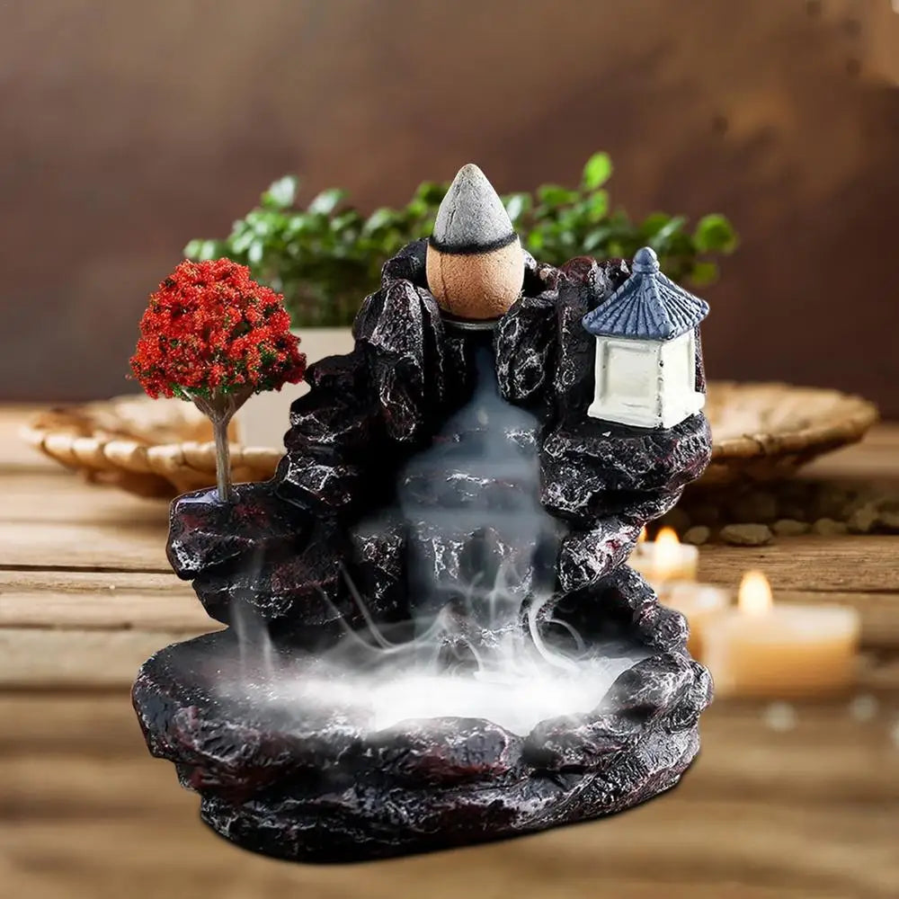 Backflow Incense Ceramic Waterfall Backflow Incense