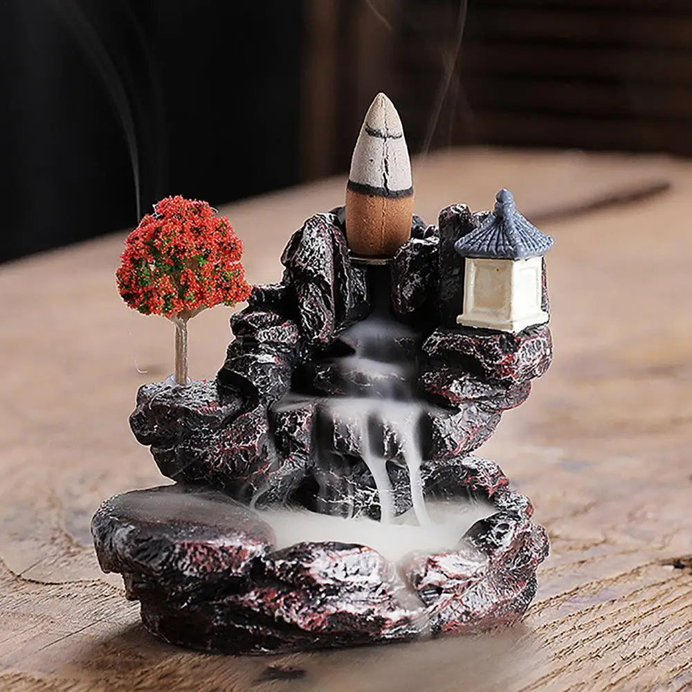 Backflow Incense Ceramic Waterfall Backflow Incense