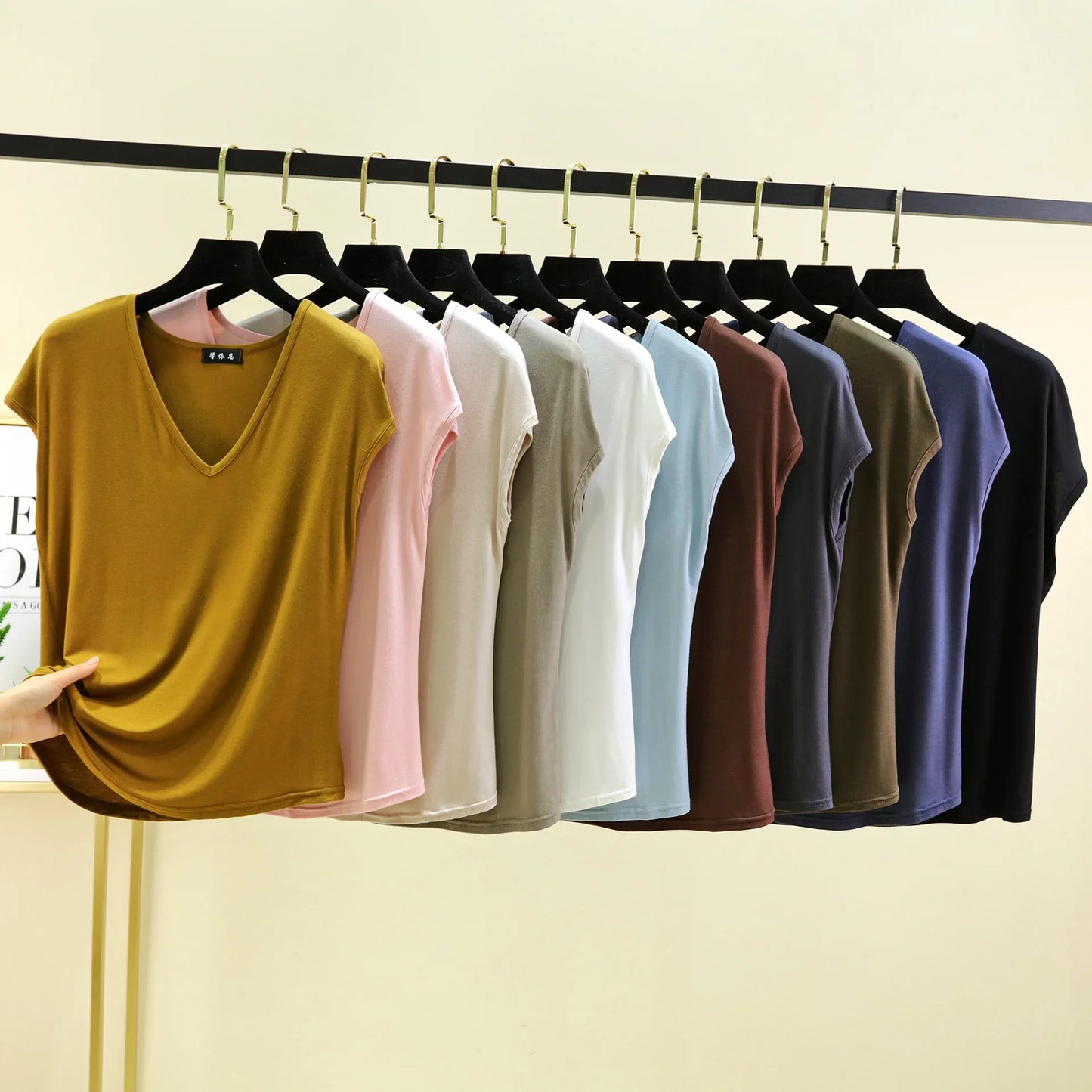V-Neck Tank Tops