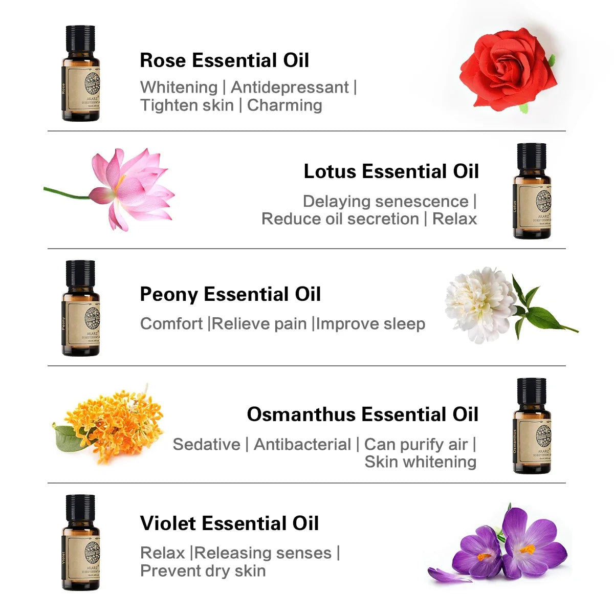 Flower Serie 10 Sets