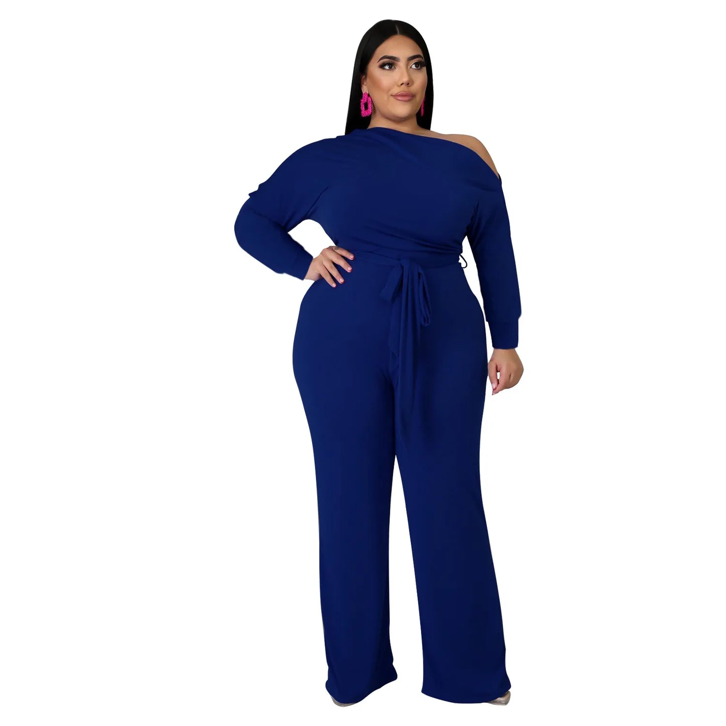Plus Size Women Clothing Two Piece Sets